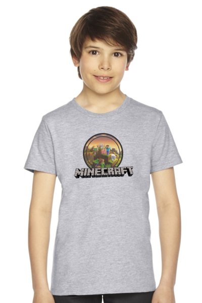 Minecraft gyerek póló Mineterc