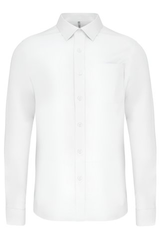 Elegant men’s white shirt