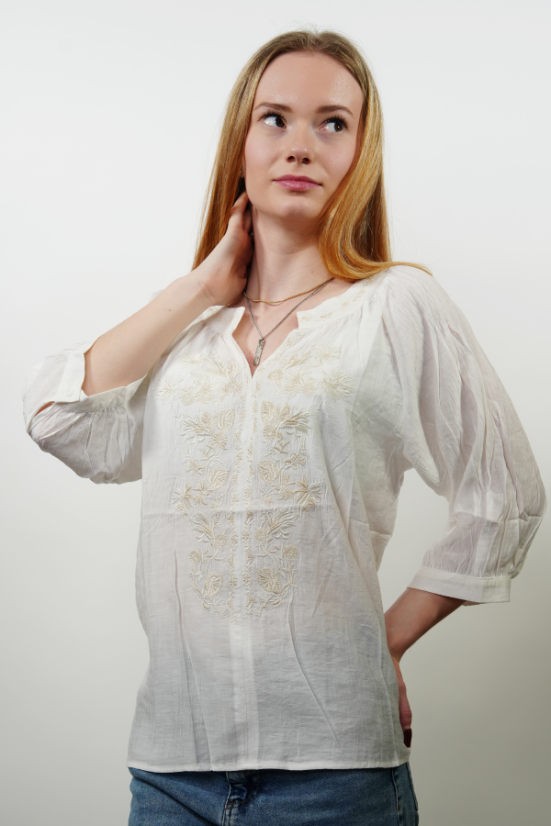 Ewident női nyári blúz 53197 – fehér