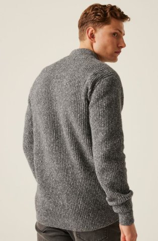 Férfi  kardigan 97673 grafit
