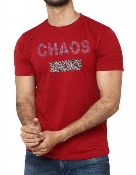 Tricou cool CHAOS KR roșu
