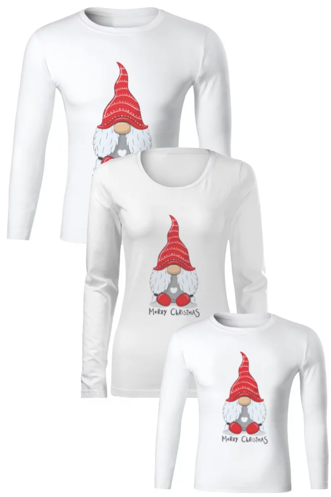 Vianoční tričko Gnomexmas
