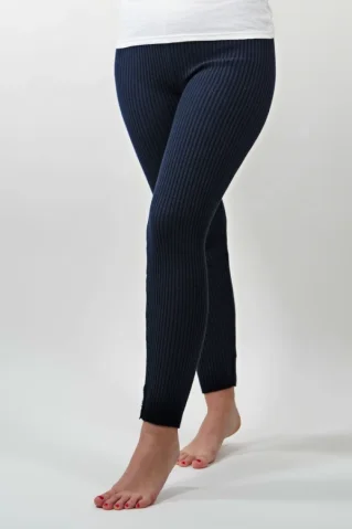 Női kötött cicanadrág 2db csomagolás antracit + kék