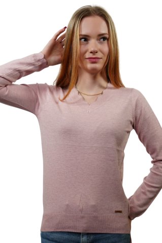 Dámský pink pulovr Veka