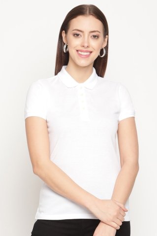 Dámska biela polokošeľa 6611338