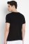 Pánské tričko 92% bavlna - 8% elastan čierna