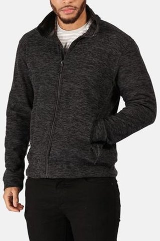 Men's full-zip sweatshirt 97603 grey