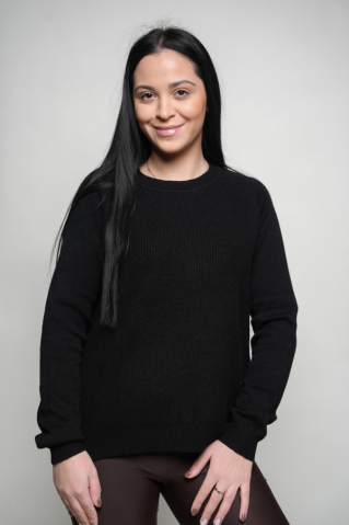 Dámsky pulóver Rose cierna