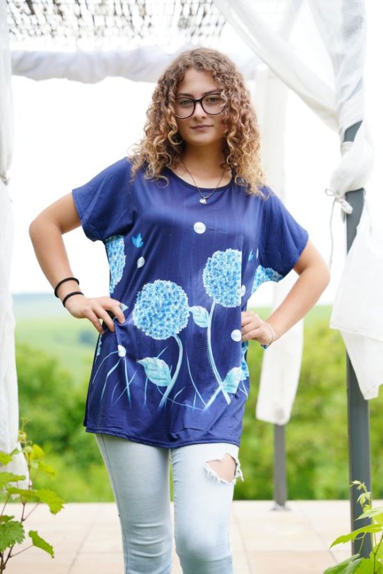 Ženska elegantna  bluza JVP3017 – prozračan ljetni materijal