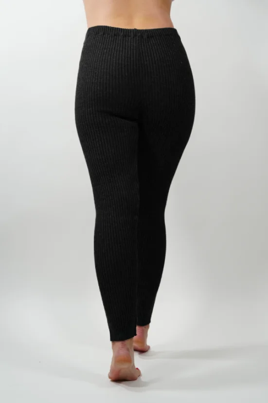 Women's Knitted Leggings Black