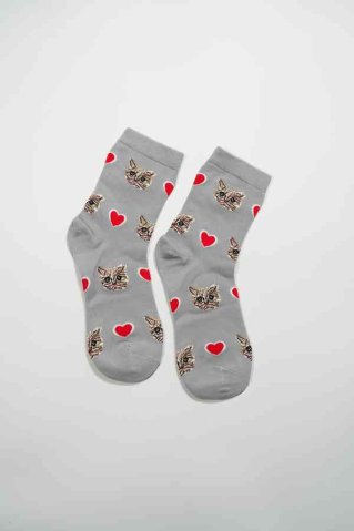 Női zokni 9203 Mica szurke