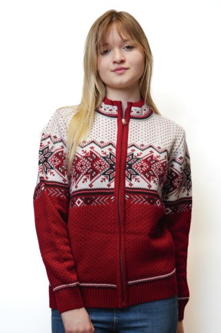 Dámsky sveter IGORA-AZ bordo