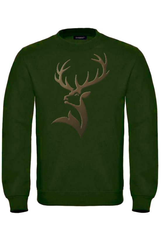 Mikina pre poľovníkov Deergrafiti zelená