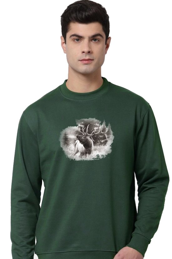 Mikina pre poľovníkov s potlačou Naturedeer