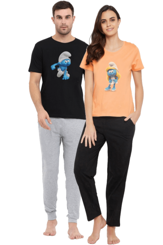Dámské pyžamo Smurfici