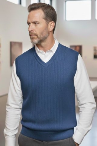 Pánska pletená vesta GonBB