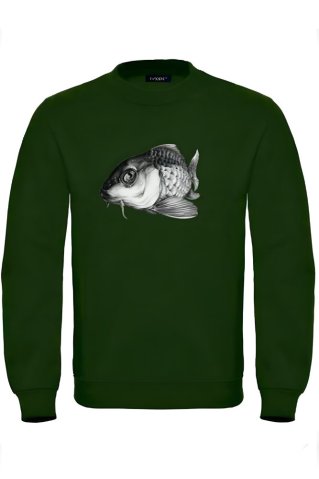 Men's Sweatshirt for Anglers with Print Fish6