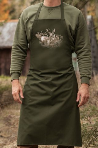 Apron – Manydeers deer motif – Ewident