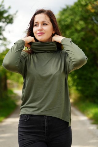 Tricou dama - turtleneck rolák 26508