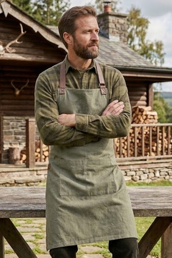 Lovačka i ribolovna pregača od 100% pamuka