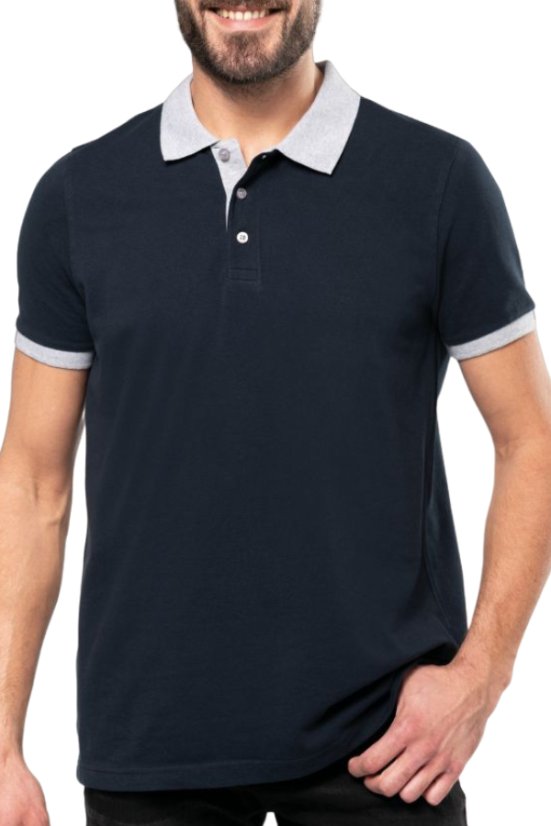 Premium muška plava polo majica od 100% pamuka