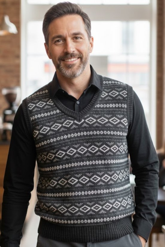 Elegante Herrenweste Berto