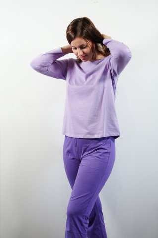 Piżama damska 210466 fioletowa