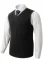 Knitted vest DIBBER BB black