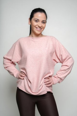Damenpullover Daisy pink