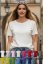 Tricou basic damă uni Ewident (190 g/m², 100% bumbac)