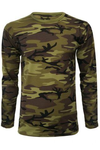 Maskáčové tričko 100% bavlna 08120