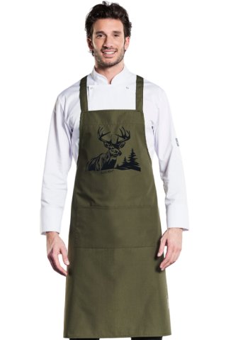 Deerlesik apron – deer motif – Ewident