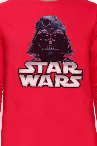 Starwars Darth dětské tričko červené