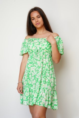 Dámske letné šaty JVPC5165 zelena
