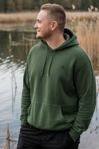 Pánska oversize mikina s kapucňou 2218500 zelená