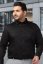 Muška crna košulja – 3XL, 4XL, 5XL, 6XL