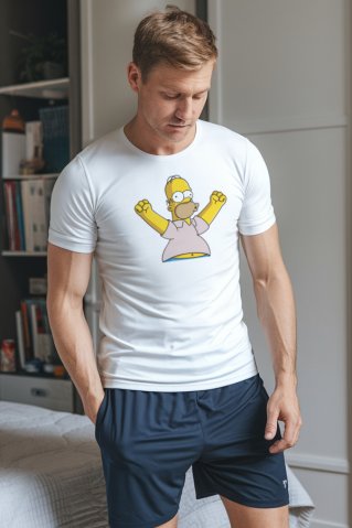 Pánské pyžamo Simpson