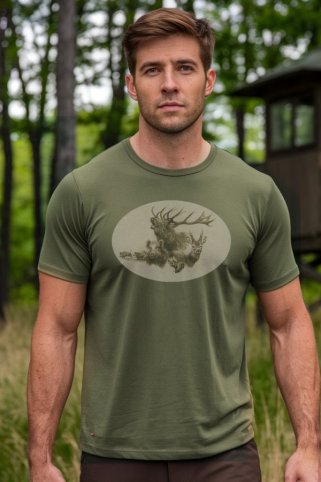 Tričko pre poľovníkov Wild – divá zver