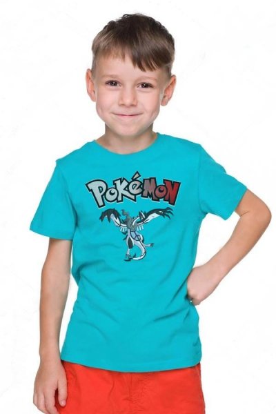 Pokemon detské tričko modré