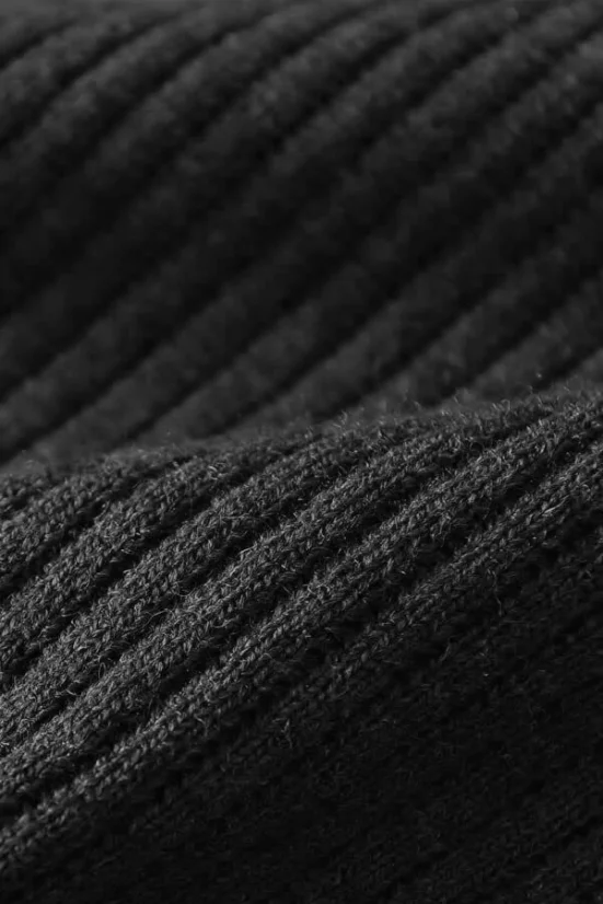 Knitted vest DIBBER BB black