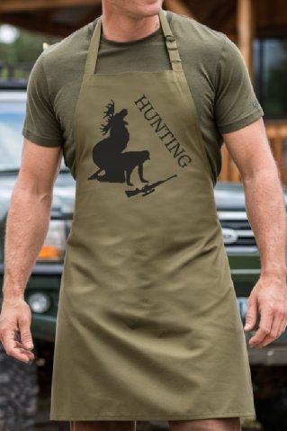 Hunting apron – Funny motif – Ewident