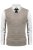 Klassische Herren-Strickweste P2037BB beige
