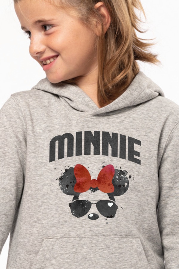 Minnie Mouse hanorac gri Minnieart