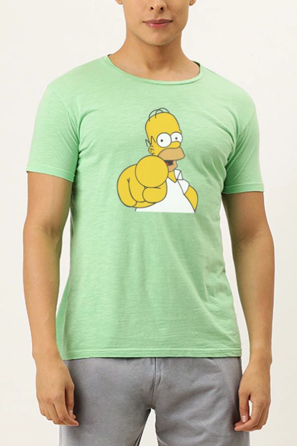 Moška pižama s kratkimi rokavi Homer