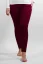 Damskie Dziane Legginsy Bordowe