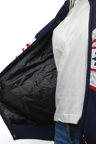 Ženski norveški pulover Ericha navy