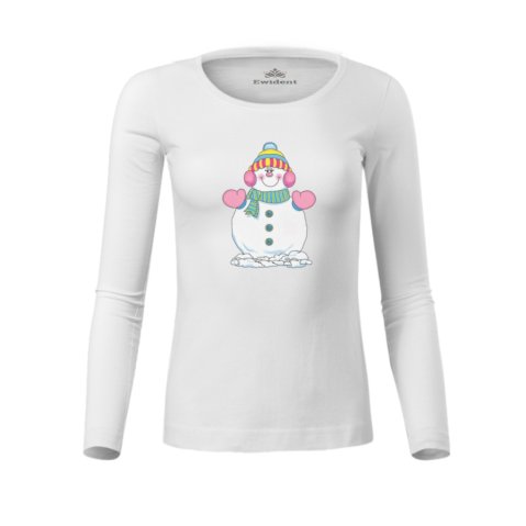 Vianočné tričko Familysnowman