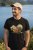 Men’s fishing T-shirt with funny design