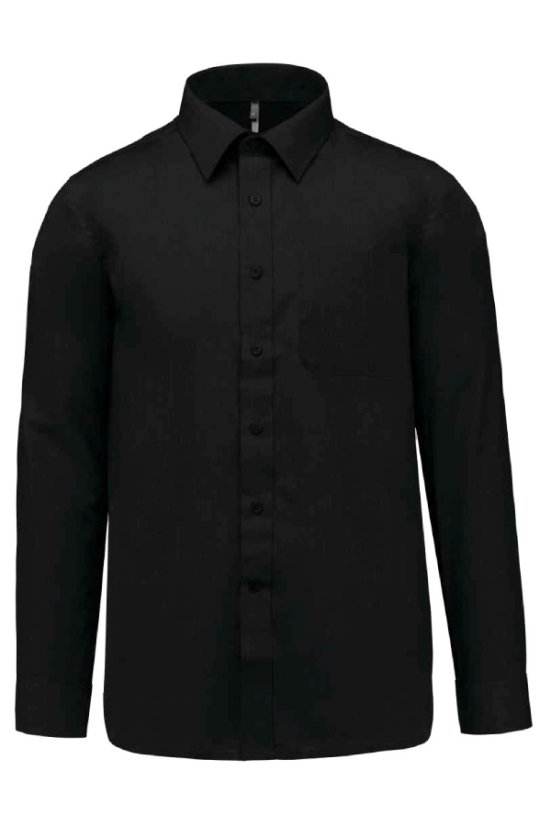 Muška crna košulja – 3XL, 4XL, 5XL, 6XL