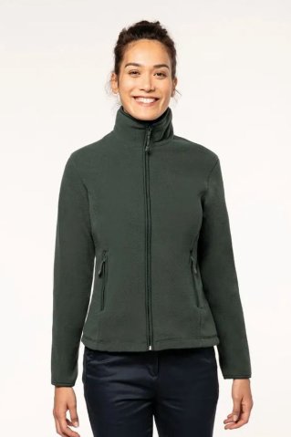 Plišasta jopa 44907 olive